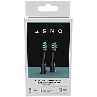 Набор насадок черные для зубной щетки  (2шт) AENO, арт. ADBTH2-1