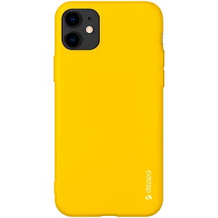 87245, Чехол Gel Color Case для Apple iPhone 11, желтый, картон, Deppa