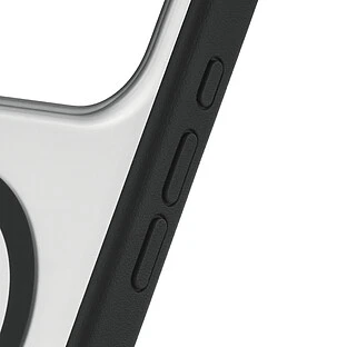 Чехол защитный uBear Stand 360° Mag Case для iPhone 17 Pro Max, MagSafe совместимый, силикон, софт-тач, черный