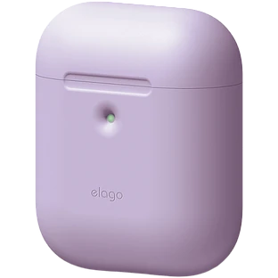 Чехол ELAGO A2 Силиконовый  Лаванда для AirPods (Gen1/2)
