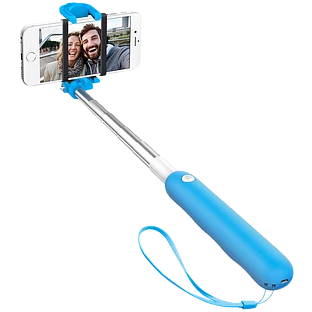 DEPPA , СинийМонопод Selfie Mini, Беспроводной, 72 см