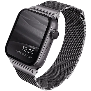 Ремешок Uniq для Apple Watch All series 40/38 mm Dante Strap Mesh Steel Graphite