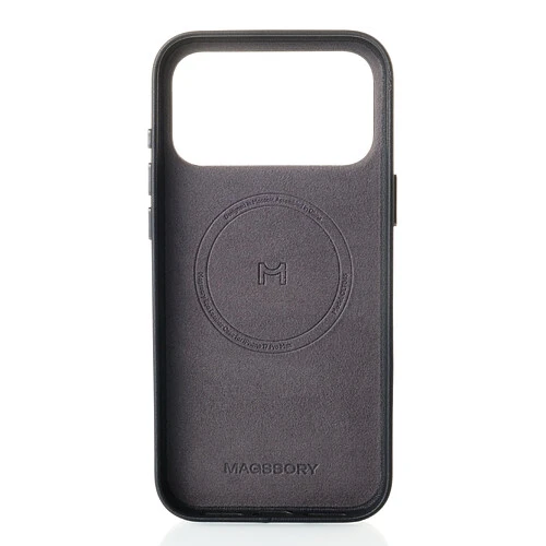 Чехол для смартфона Magssory Eco-Leather Case для iPhone 17 Pro Max Midnight (CLT045m)