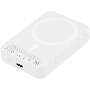 Внешний аккумулятор uBear Flow Magnetic Power bank 10000mAh, PD20W, белый