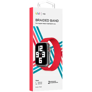 Ремешок VLP Nylon Band Красный для Apple Watch 38/40/41 mm