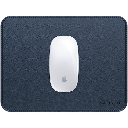 SATECHI , СинийVegan-Leather Premium Mouse Pad