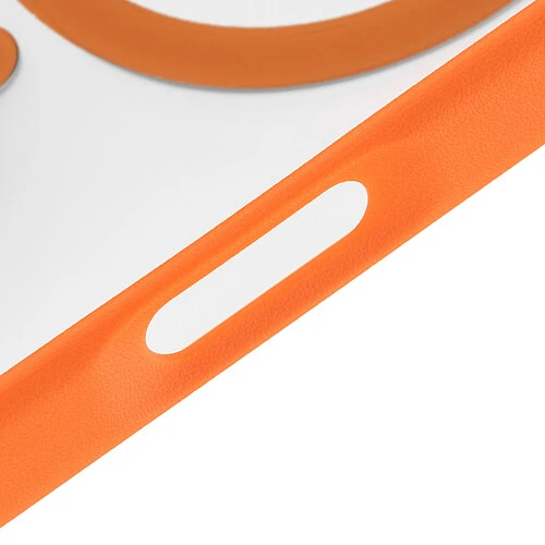 Чехол защитный uBear Cloud Mag Case для iPhone 17 Pro, MagSafe совместимый, усиленный, силк-тач, оранжевый