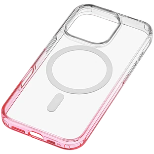 Чехол защитный uBear Fusion Mag Case iPhone 16 Pro, неоновый розовый