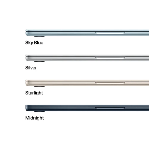 MacBook Air 15.3" M4 (10C CPU/10C GPU), 16GB, 256GB, Темная ночь