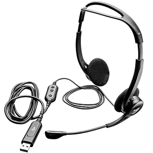 Гарнитура LOGITECH A00091, Чёрный