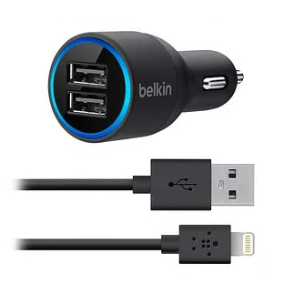 Автомобильный адаптер BELKIN 2*USB, 10 Вт
