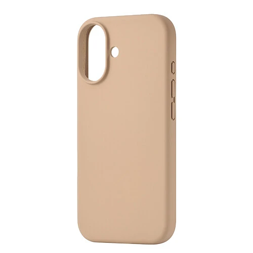 Чехол защитный uBear Touch Mag Case для iPhone 17, MagSafe совместимый, силикон, софт-тач, латте