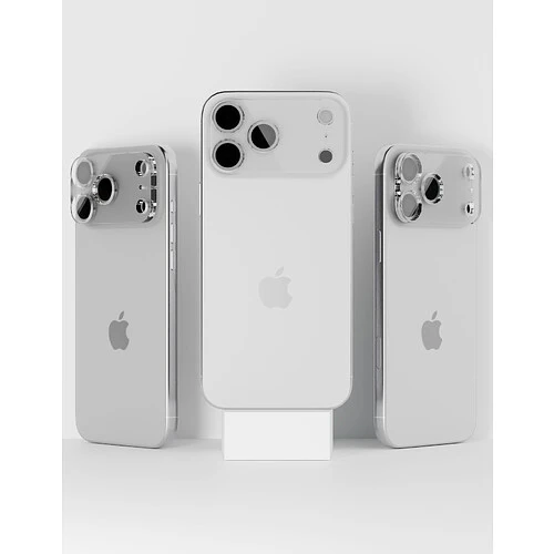 Стекло защитное VLP для камеры для iPhone 17 ProMax, без рамки