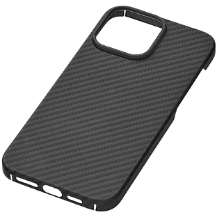 Чехол защитный uBear Supreme Case для iPhone 16 Pro Max, ультратонкий, материал Кевлар, MagSafe совместимый, черный