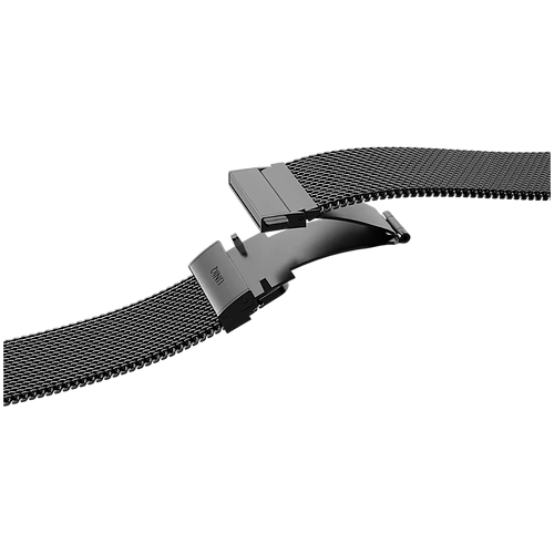 Uniq для Apple Watch 49/46/45/44 mm ремешок Dante PRO Strap Mesh Steel Titanium Silver