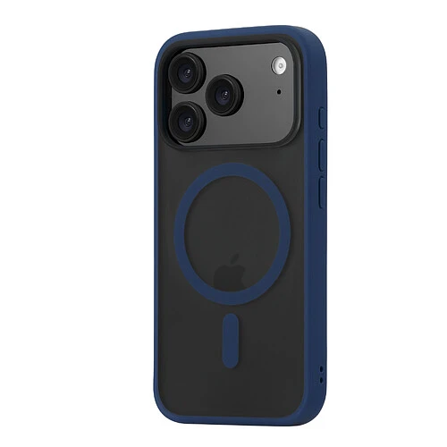 Чехол защитный uBear Cloud Mag Case для iPhone 17 Pro, MagSafe совместимый, усиленный, силк-тач, синий