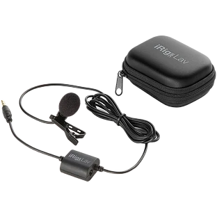 IK Multimedia iRig Mic Lav – петличный микрофон для устройств на базе iOS, Android. Длина шнура 150 см.