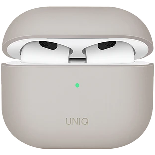 Чехол UNIQ LINO Liquid  Бежевый для AirPods (Gen3)