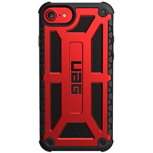 Защитный чехол UAG Monarch  Багровый красный для iPhone