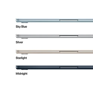 MacBook Air 13.6" M4 (10C CPU/8C GPU), 16GB, 256GB, Темная ночь