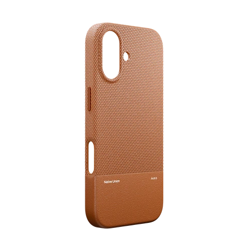 (RE)CLASSIC CASE FOR IPHONE 17 TAN, чехол защитный для iPhone 16, цвет: коричневый