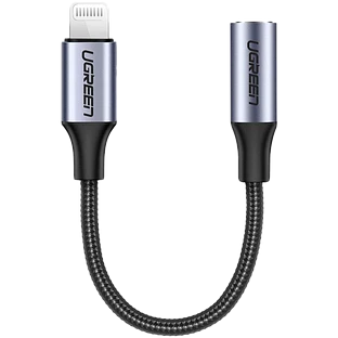 UGREEN Кабель-переходник с Lightning на mini-jack 3.5мм