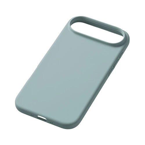 Чехол защитный uBear Touch Mag Case для iPhone Air, MagSafe совместимый, силикон, софт-тач, холодная мята