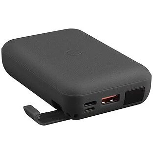 Uniq АКБ внешняя HYDEAIR 10000W Wireless 7.5/10W  USB-C PD18W in-out  digital display Grey