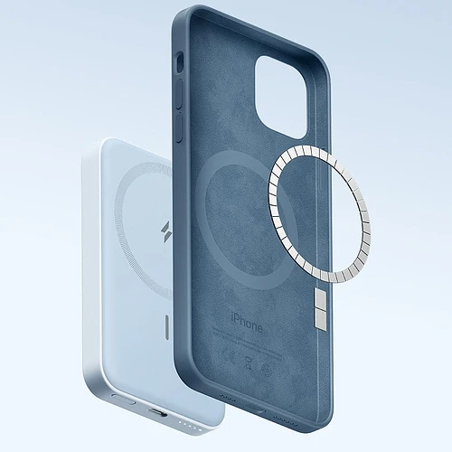 Внешний аккумулятор ANKER Power Core Mag-Go 5K A1611 Blue/синий