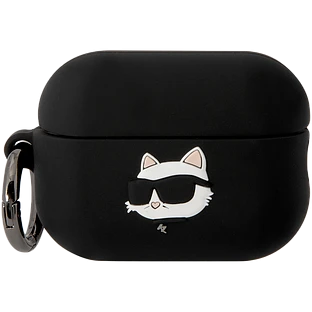 Чехол LAGERFELD NFT 3D  Чёрный для AirPods Pro (Gen2)