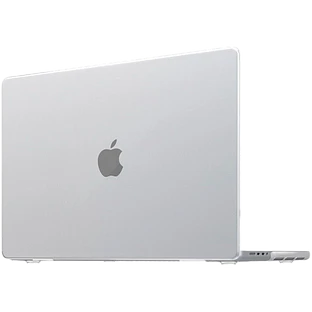 Чехол защитный VLP Click Case для MacBook Pro 16.2'' (M1, M2, M3, M4), прозрачный