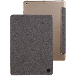 Чехол UNIQ Yorker Kanvas Серый для iPad (5-го и 6-го поколения)/Air (2-го поколения)