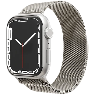 Ремешок из нержавеющей стали VLP для Apple Watch 42/44/45, шампань