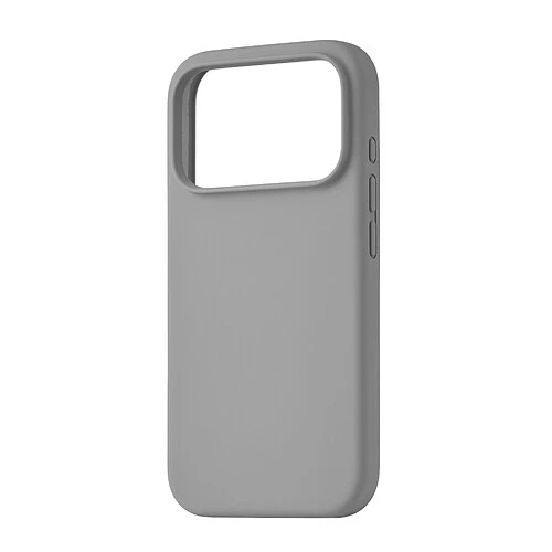 Чехол защитный uBear Touch Mag Case для iPhone 17 Pro, MagSafe совместимый, силикон, софт-тач, светло-серый