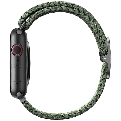 Ремешок Uniq для Apple Watch 42/41/40 mm ASPEN Strap Braided Green