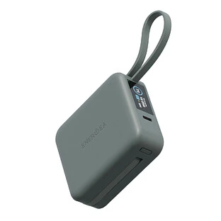 Аккумулятор внешний Energea MagPac MINI Plus, 10000 mAh Magnetic wireless 15W + С 20W +2 C cables and Display Sage