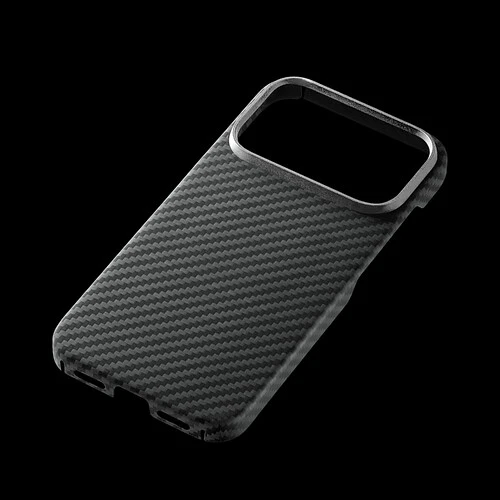 Чехол защитный uBear Supreme Case для iPhone 17 Pro, ультратонкий, материал Кевлар, MagSafe совместимый, черный