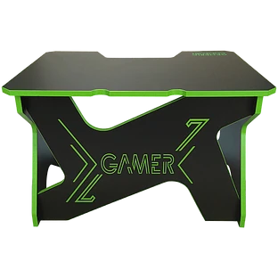 GENERIC COMFORT Gaming table Gamer Mini Seven/DS/NB, Чёрный/Зеленый