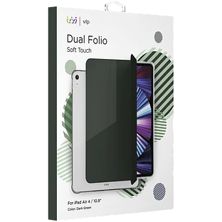 Обложка Smart Folio VLP Dual Folio  Dark Green для iPad Air (4-го поколения)