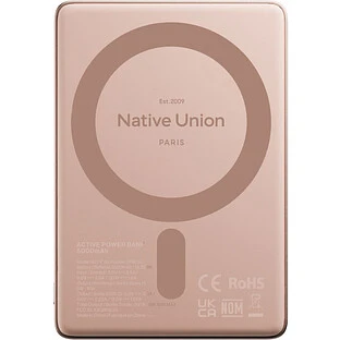 Внешний аккумулятор NATIVE UNION ACTIVE POWER BANK 5000mAh, абрикосовый