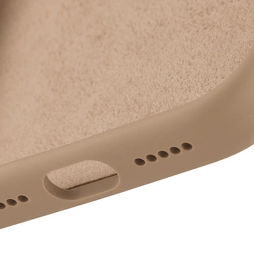 Чехол защитный uBear Touch Mag Case для iPhone 17 Pro, MagSafe совместимый, силикон, софт-тач, латте