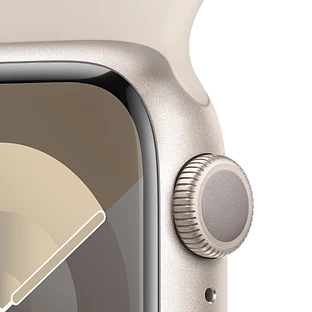 Apple Watch SE 2 (2024) GPS 40mm Starlight Aluminium Case with Starlight Sport Band - M/L