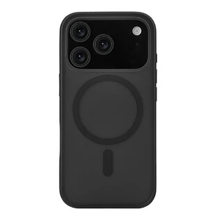 Чехол защитный uBear Cloud Mag Case для iPhone 17 Pro Max, MagSafe совместимый, усиленный, силк-тач, черный