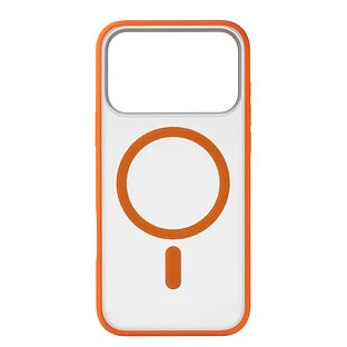 Чехол защитный uBear Cloud Mag Case для iPhone 17 Pro, MagSafe совместимый, усиленный, силк-тач, оранжевый