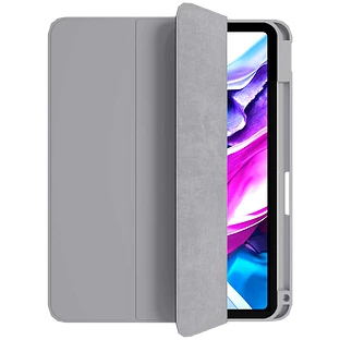 Чехол защитный "vlp" Split Folio для iPad Air M2 (11''), серый