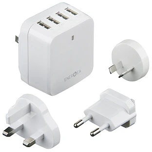 Зарядное устройство ENERGEA 4*USB Тип A, 34 Вт
