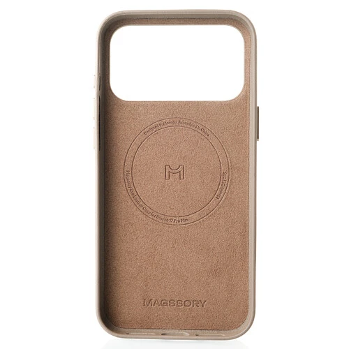 Чехол для смартфона Magssory Eco-Leather Case для iPhone 17 Pro Max Latte (CLT045l)