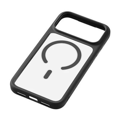 Чехол защитный uBear Shade Case для iPhone 17 Pro Max, MagSafe совместимый, усиленный, силк-тач, черный