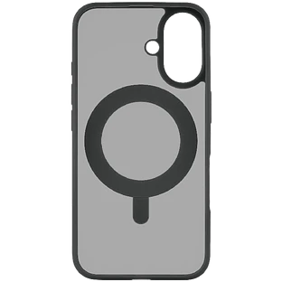 Чехол защитный uBear Сlip 360 Mag Case iPhone 16, силк-тач, черный