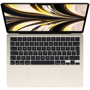 MacBook Air 13", M2 (8C CPU/8C GPU), 16GB, 256GB, Сияющая звезда